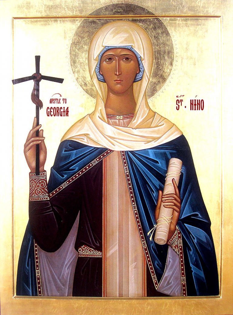 Entrance of Saint Nino (Nina) the Enlightener into Georgia