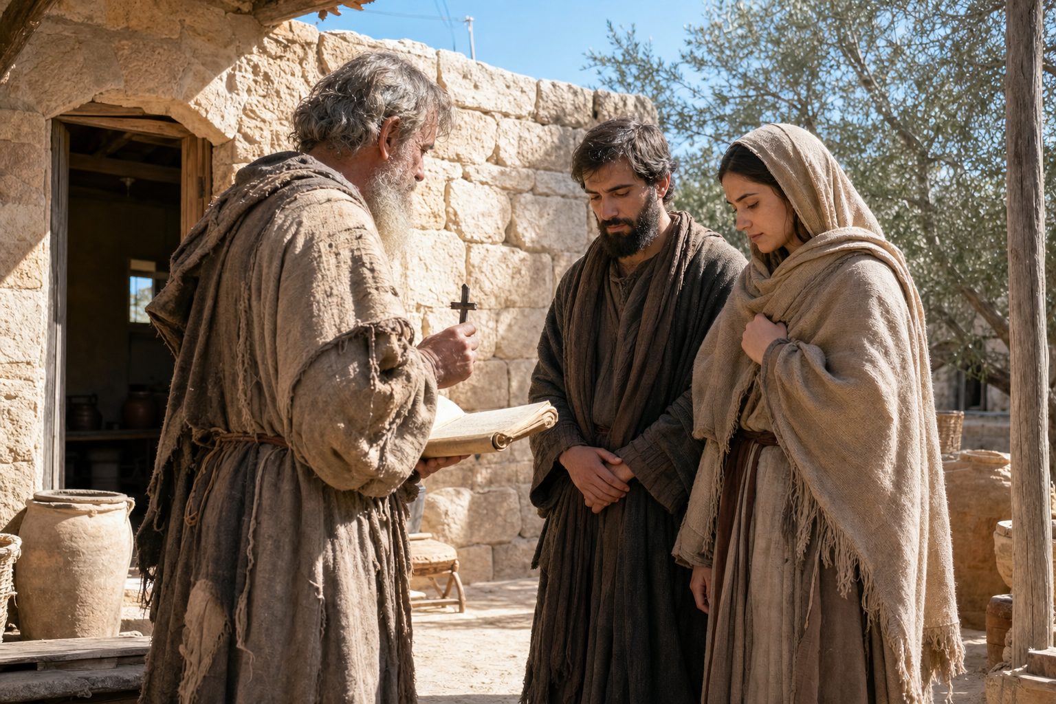 Фотореалистичное изображение, Житие и страдание святых преподобномучеников Галактиона и Епистимы, православный календарь, 2026-11-18, saint_life